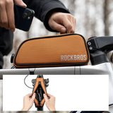Rockbros Cykelväska för Cykelram - 0.7L - Orange