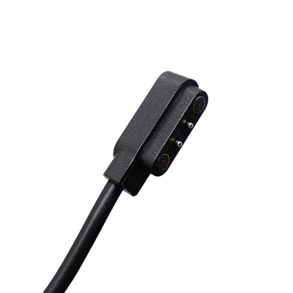 Hurtel Magnetisk Laddare för Smartklocka - 2-Pin / 2.8mm - Svart