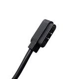 Hurtel Magnetisk Laddare för Smartklocka - 2-Pin / 2.8mm - Svart