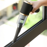 Hurtel Mini Vikbar Handdammsugare för Bil - Svart