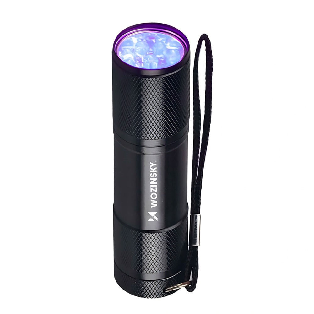 Wozinsky WLD-9L UV-Ficklampa för Spårdetektering - Svart