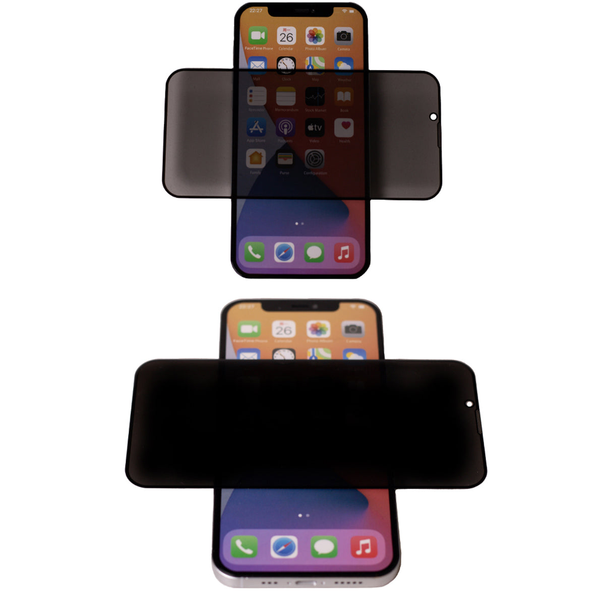 Samsung Galaxy S26 FE TFO Härdat Skärmskyddsglas - Privacy - Transparent