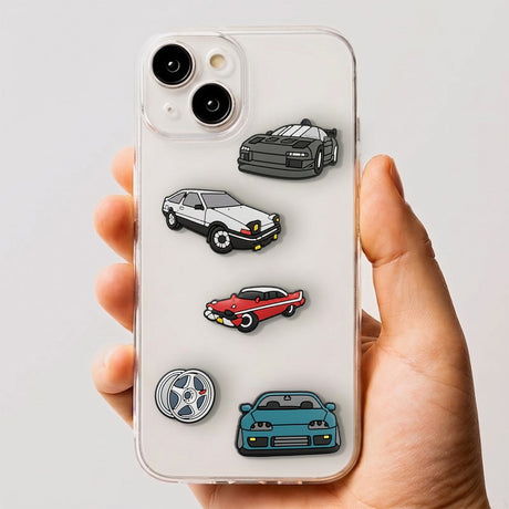TFO 3D Klistermärken – 5 st – Fast cars