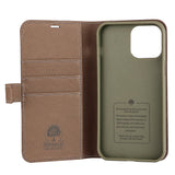 iPhone 13 Pro Max GEAR ONSALA Eco Wallet - Nedbrytbart Plånboksfodral - Brun