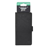 Samsung Galaxy S25 Ultra GEAR Classic Fodral Konstläder med Korthållare - Svart