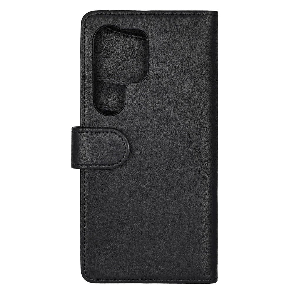 Samsung Galaxy S25 Ultra GEAR Classic Fodral Konstläder med Korthållare - Svart