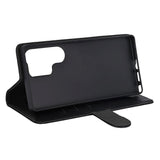Samsung Galaxy S25 Ultra GEAR Classic Fodral Konstläder med Korthållare - Svart