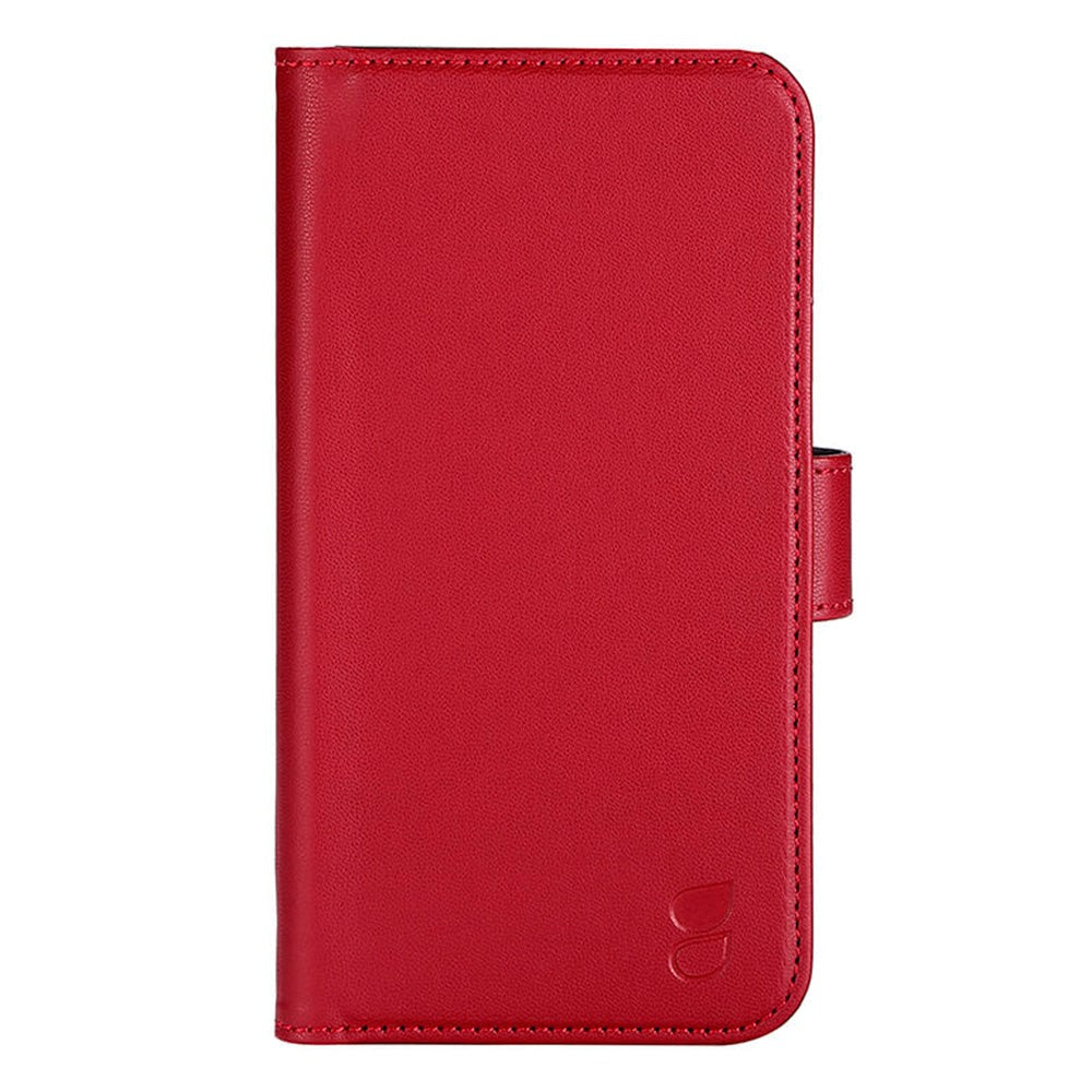 iPhone 14 / 13 GEAR Wallet Plånboksfodral 3 Kort - Röd