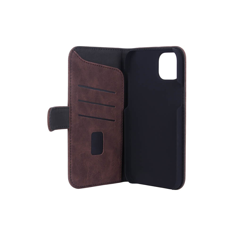 iPhone 14 Plus GEAR Wallet Plånboksfodral - Brun