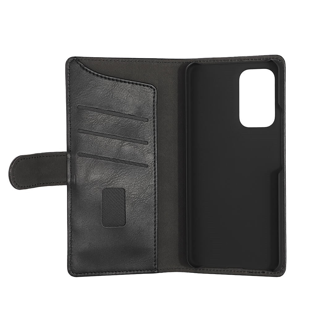 Samsung Galaxy A53 (5G) GEAR Wallet - Läderplånbok - Svart