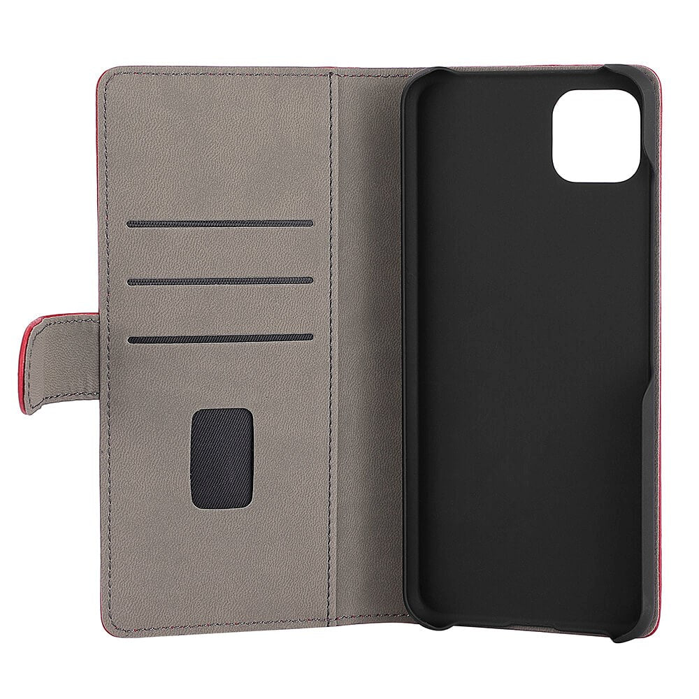 Samsung Galaxy A22 (5G) GEAR Wallet läder - Röd