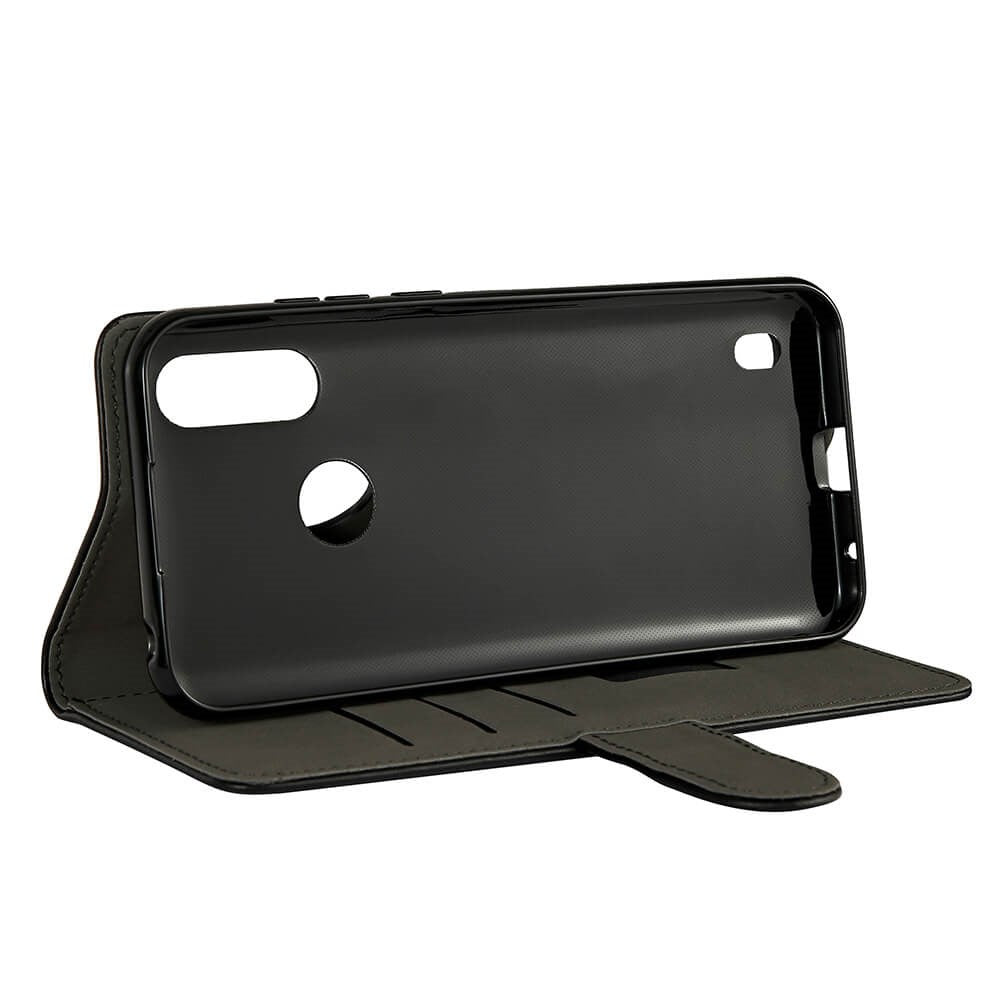 Gear Motorola Moto E6i / E6s (2020) Wallet Läderfodral Svart