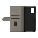 Samsung Galaxy A51 (5G) GEAR Wallet läder - Läderplånbok - Svart