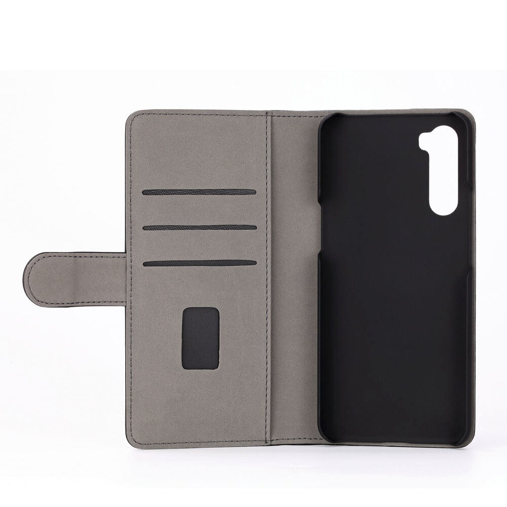 Gear Wallet OnePlus Nord Leather Case - Svart