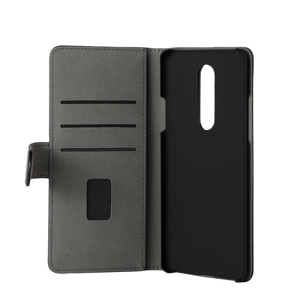 OnePlus 8 Gear Wallet Leather Case - Svart