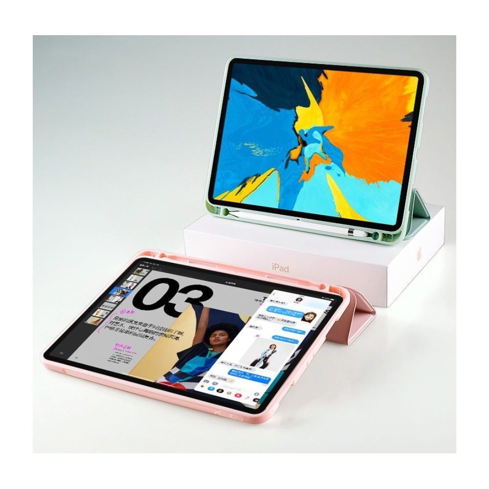 iPad 10.2" (2021 / 2020 / 2019) Tech-Protect SC Fodral med Apple Pencil Hållare - Svart