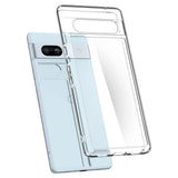 Google Pixel 7A Spigen Ultra Hybrid Skal - Transparent