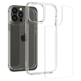 iPhone 13 Pro Spigen Quartz Hybrid Skal - Matt Transparent