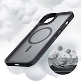 iPhone 14 Pro Max Tech-Protect Magmat Skal - MagSafe-kompatibelt - Mattsvart
