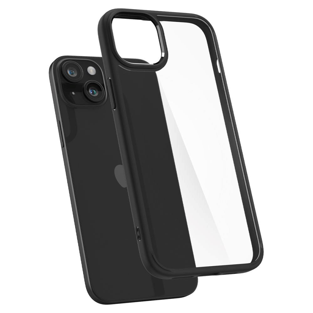 iPhone 15 Plus Spigen Ultra Hybrid Skal - Genomskinlig / Svart