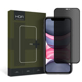 iPhone 11 / XR Hofi Glass Pro+ Skärmskydd med Privacy - Case Friendly - Transparent