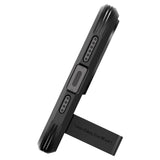 iPhone 15 Pro Spigen Tough Armor Skal - MagSafe-Kompatibelt - Svart