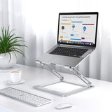 Tech-Protect Prodesk Laptop Stand - Silver