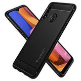 Samsung Galaxy A20s Spigen robusta rustningsfodral Svart