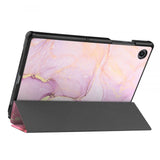 Samsung Galaxy Tab A8 10.5" (2021) Tech-Protect Smartcase Tri-Fold Fodral - Pink Marble