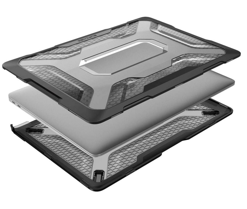 MacBook Air 13" (2018 / 2019 / 2020) SUPCASE Unicorn Beetle Pro Tåligt Skal - Frost Black