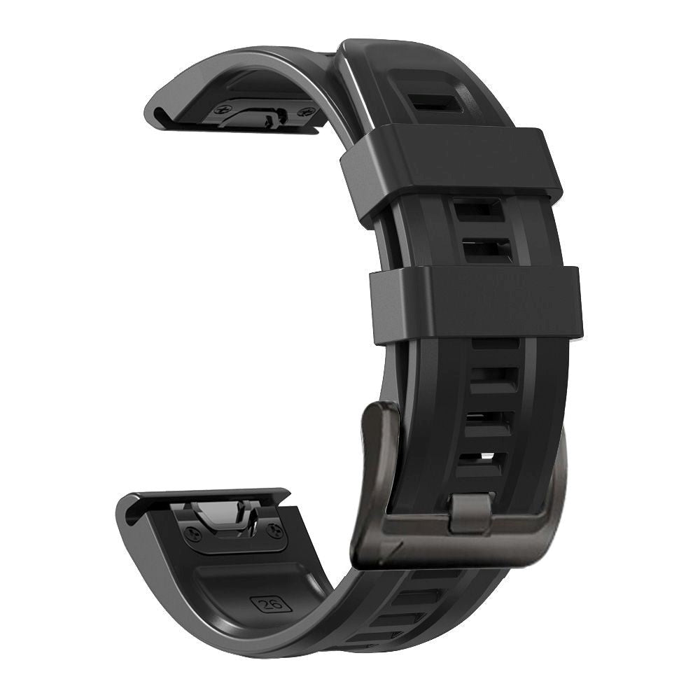 Universal Garmin 26mm QuickFit Tech-Protect Icon Band Strap - Black