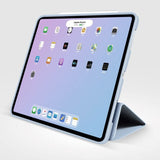 iPad Air (2022/2020) Tech-Protect Smartcase Tri-Fold Fodral med Apple Pencil Hållare - Sky Blue