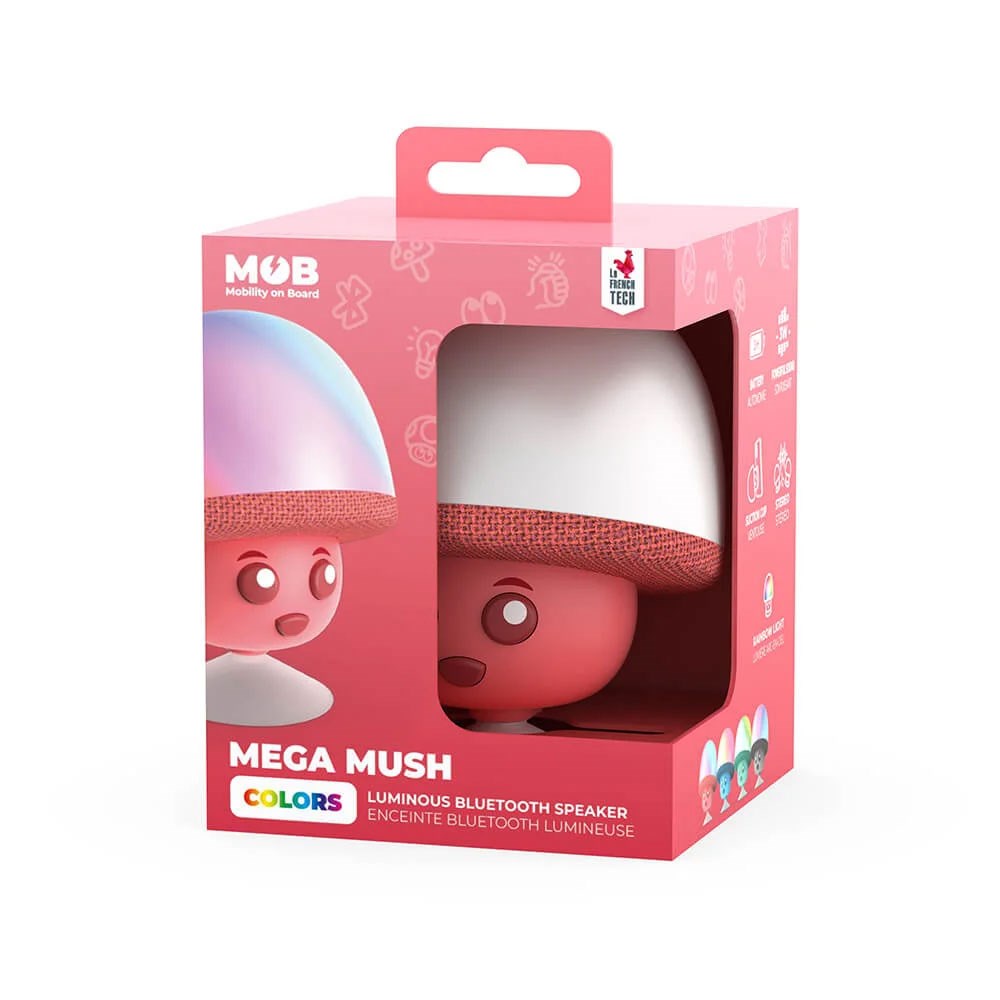 MOB Mega Mush Bluetooth Högtalare - Rosa