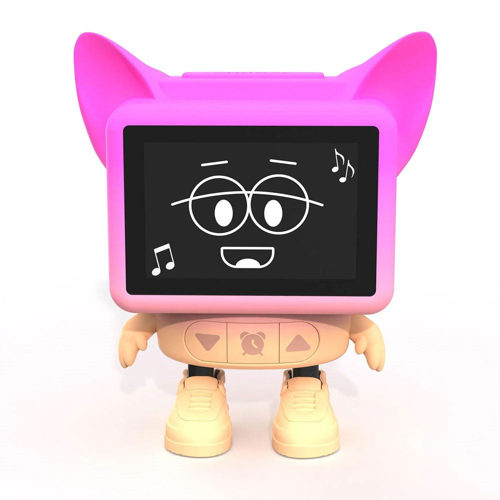 MOB - Dancing Alarm Clock Bluetooth Högtalare - Rosa