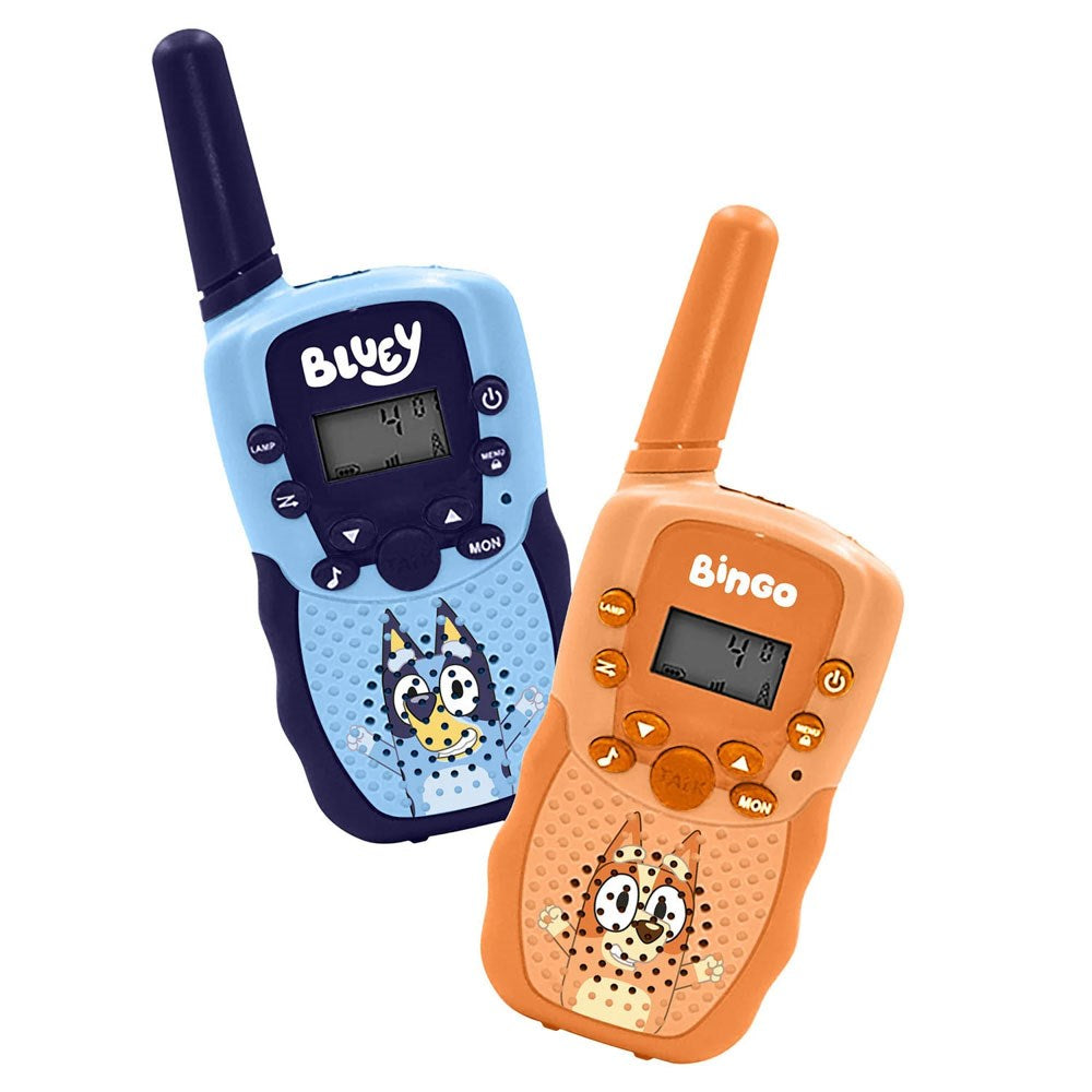 OTL BLUEY Digitalt Walkie Talkie Set - 2 st - Blå / Orange