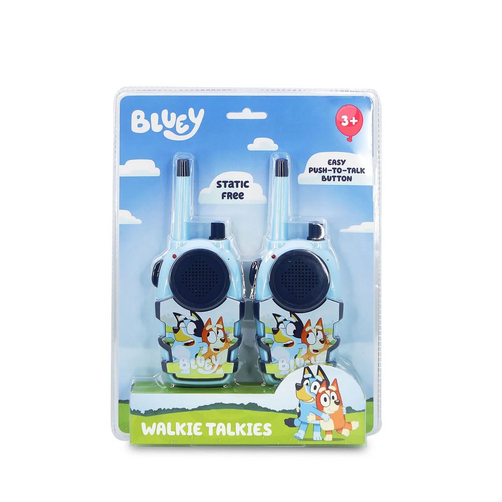 OTL BLUEY Walkie Talkie Set - 2 st - Blå