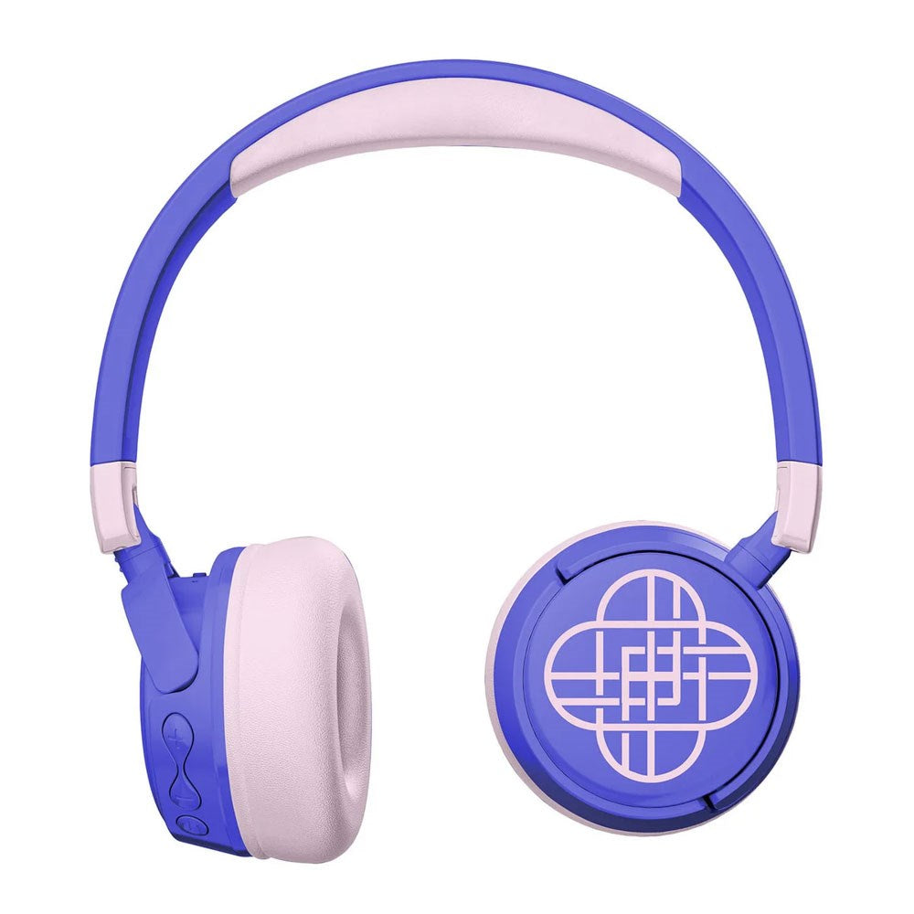 KPDH Trådlösa Barnheadset - On-Ear - Huntrix Symbol / Lila