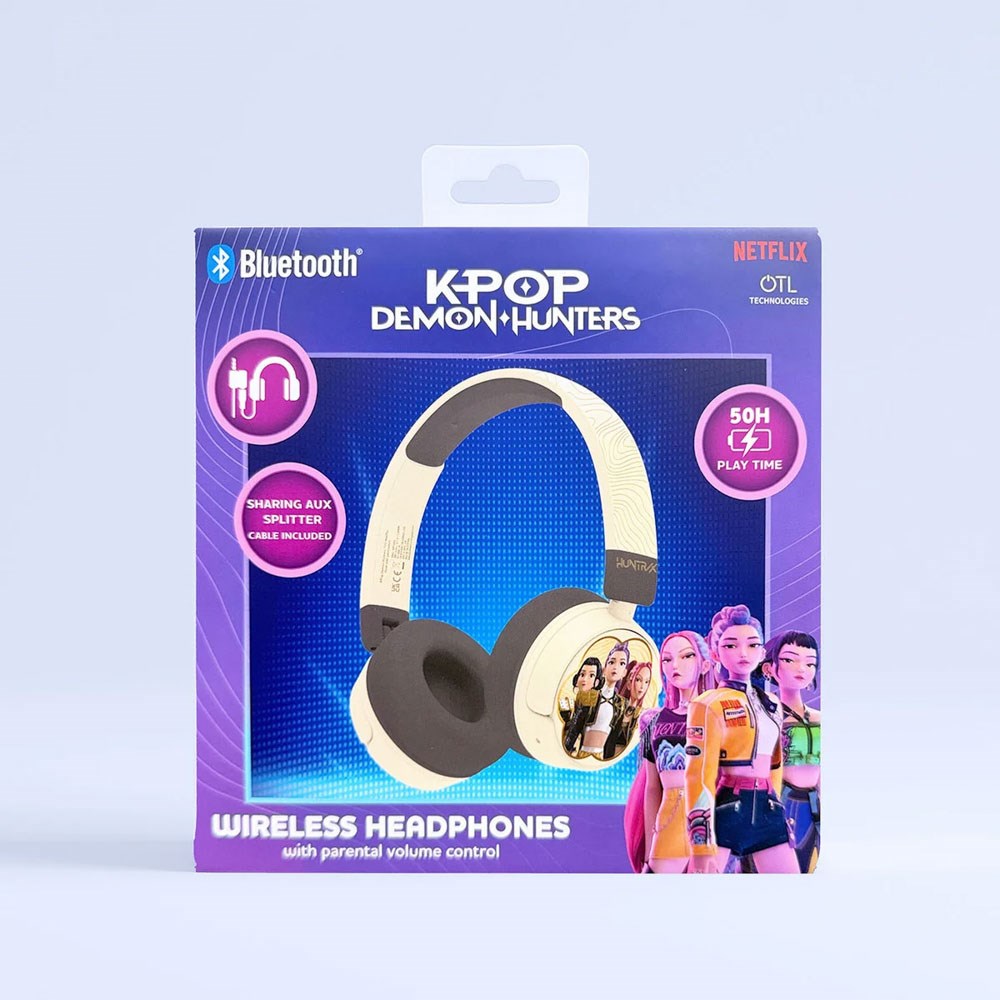 KPDH Trådlösa Barnheadset - On-Ear - Huntrix / Beige