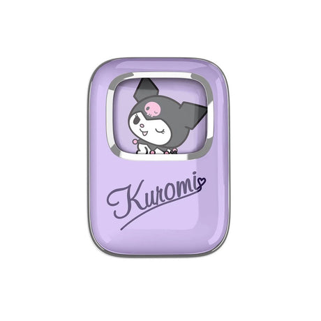 Kuromi OTL True Wireless In-Ear Headset med Uppskjutbart Laddningsfodral - Lila