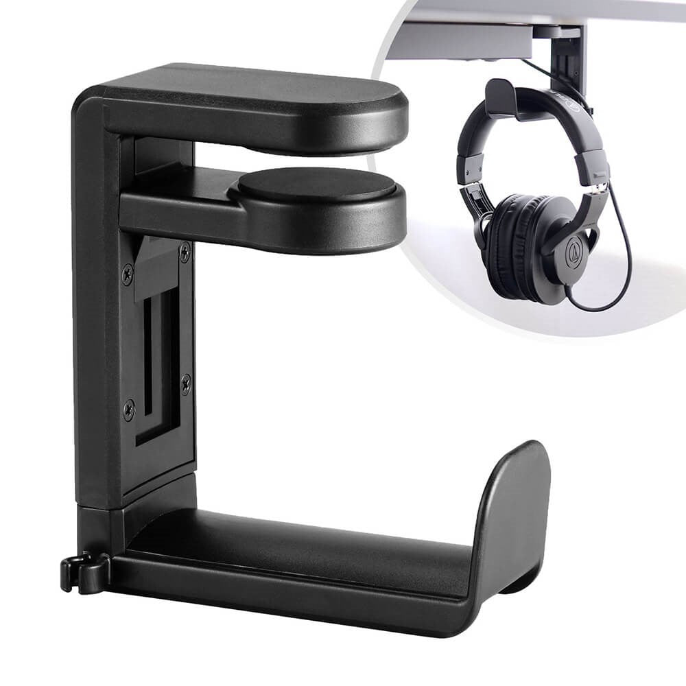 Desire2 Tidy Justerable Headset Holder - Svart