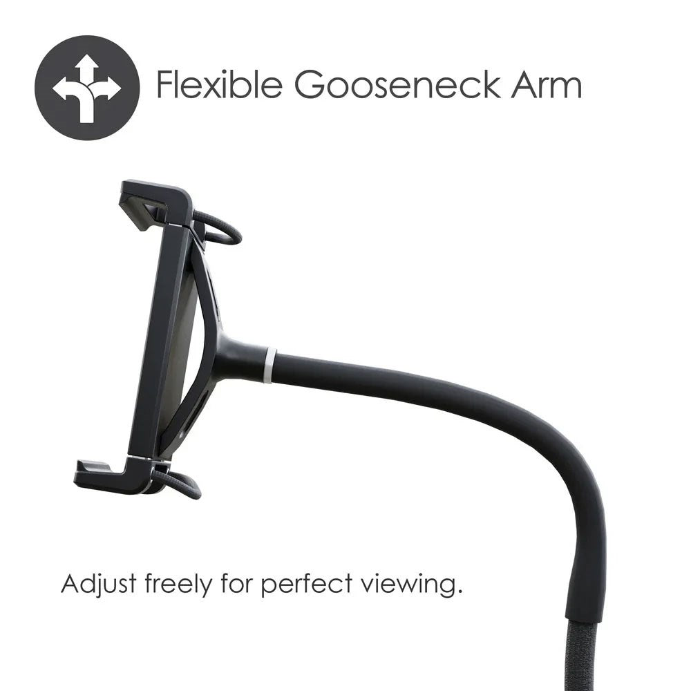 Desire2 Gooseneck för Surfplatta för Bord - Formbar - Svart