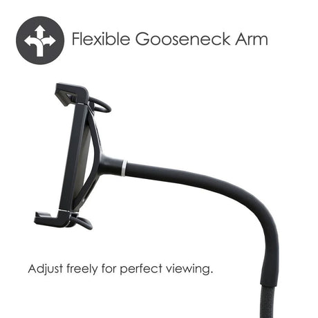 Desire2 Gooseneck för Surfplatta för Bord - Formbar - Svart