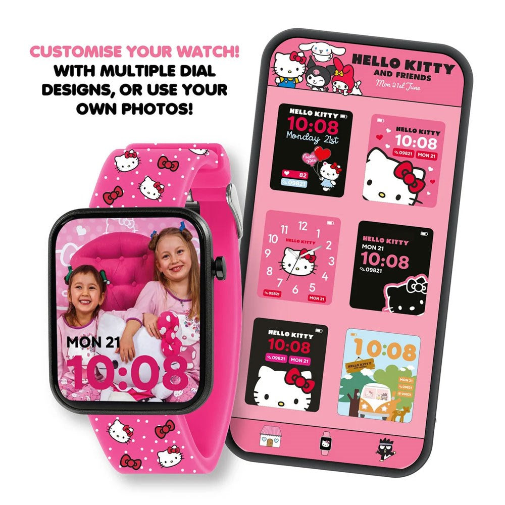 OTL Smartklocka för Barn med Appkontroll - Hello Kitty