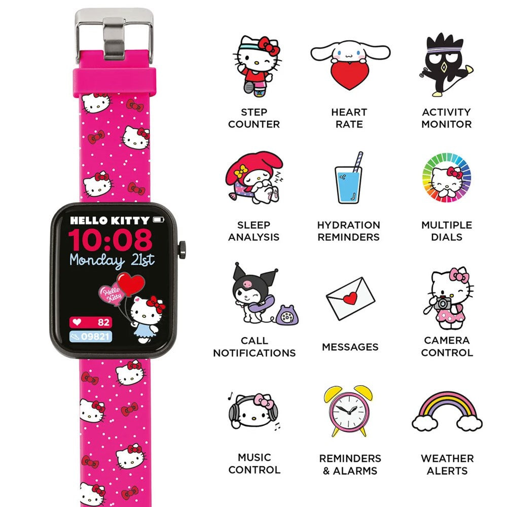 OTL Smartklocka för Barn med Appkontroll - Hello Kitty