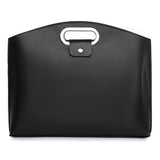 Konstläder MacBook / Laptop 13-14" Väska - 32 x 37.5 cm - Svart