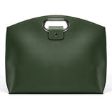 Konstläder MacBook / Laptop 13-14" Väska - 32 x 37.5 cm - Grön