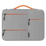 Haweel Laptop PC Sleeve m. Hantera 14" (34.5 x 25 cm) - grå