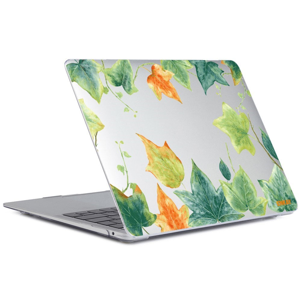 MacBook Pro 13 (2020-2022) ENKAY Hårt Plastfodral med Motiv - Ivy Leaf