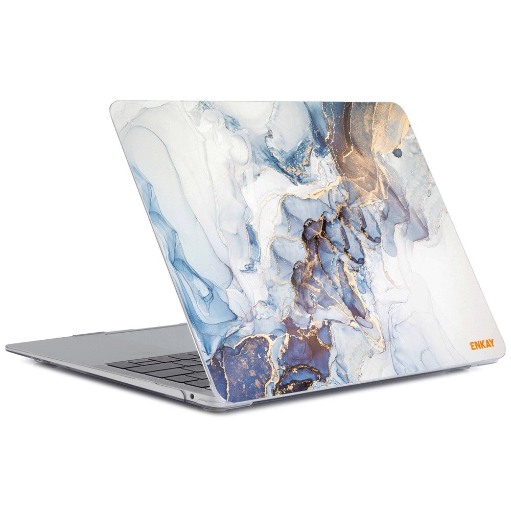 MacBook Pro 16" ENKAY Hard Case Skal - Vit Marmor