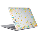 Macbook Air 13 M1 (2020) / Air 13 (2018-2020) ENKAY Hårt Plastfodral med Motiv - Blommor